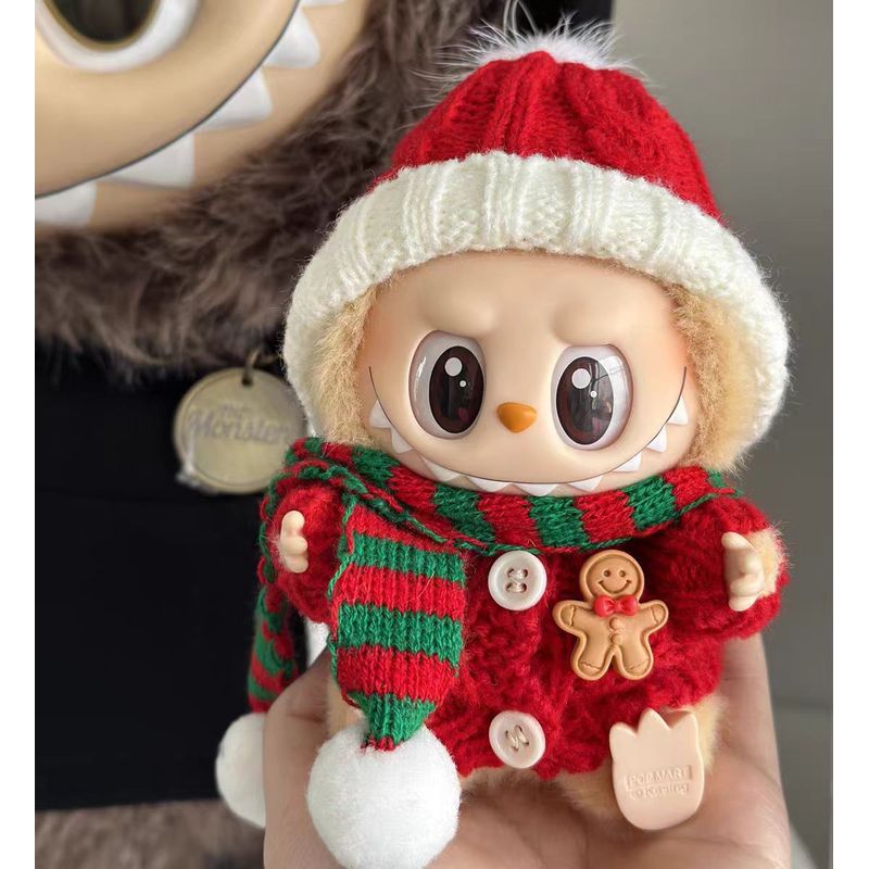 TIOZONEY - Ropa De Muñeca Para Labubu De 17 Cm