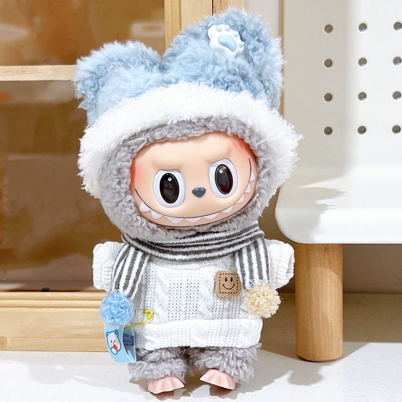 TIOZONEY - Ropa De Muñeca Para Labubu De 17 Cm