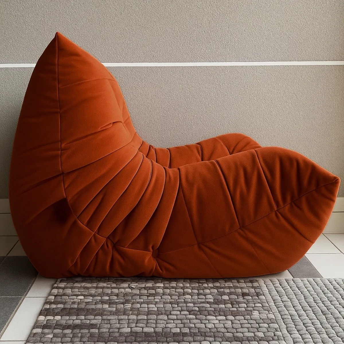 GENERICO - Sofá Racco 1C estilo Togo Terracota