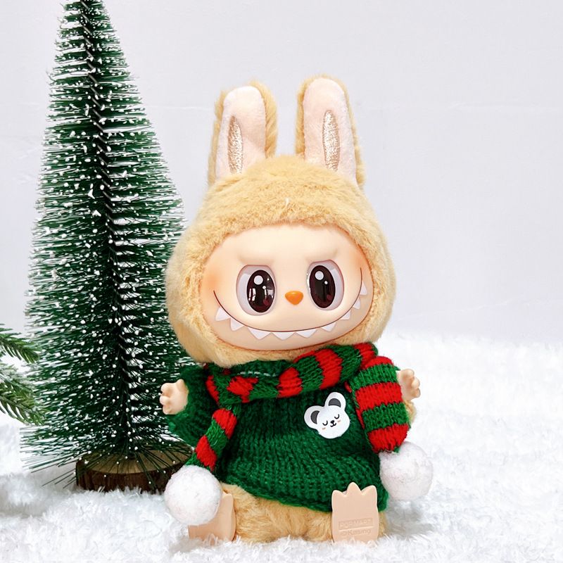 TIOZONEY - Ropa De Muñeca Para Labubu De 17 Cm