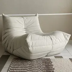 GENERICO - Sofá Racco 1C estilo Togo Blanco