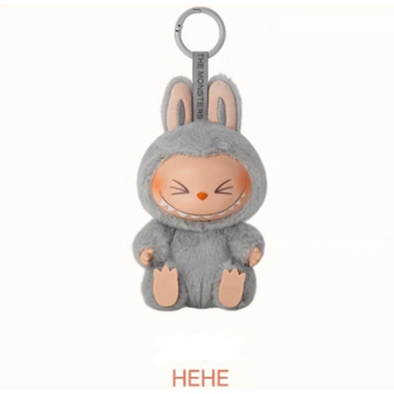 TIOZONEY - Labubu Have A Seat The Monsters - Gris HEHE