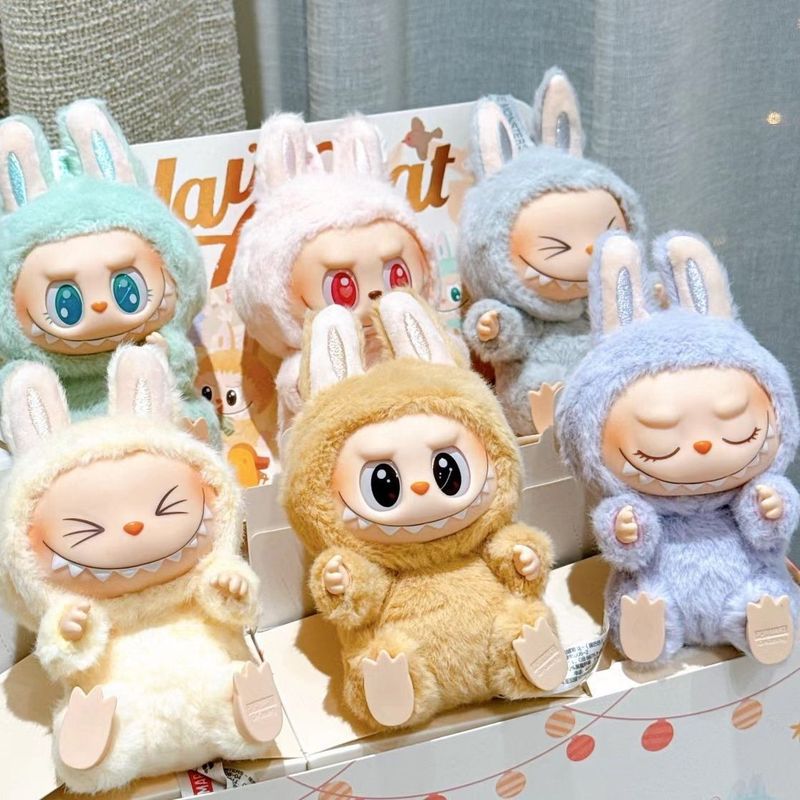 TIOZONEY - 6 Unidades Labubu Exciting The Monsters - Todos Los Colores