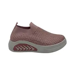 HERIEL - Zapatilla Rosa Textil Mujer