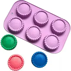 GENERICO - Moldes 6 Espacios Tartaleta Texturizada