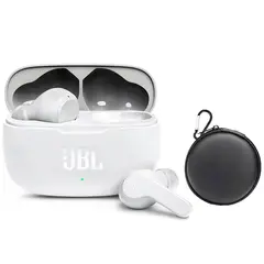 JBL - Audífonos Bluetooth WAVE 200TWS - Blanco y Estuche