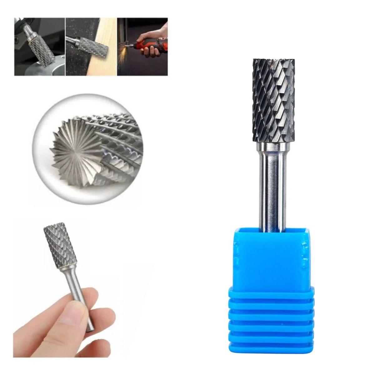 GENERICO - Lima Rotativa Fresa Broca Carburo Tungsteno 14 De Pulgada