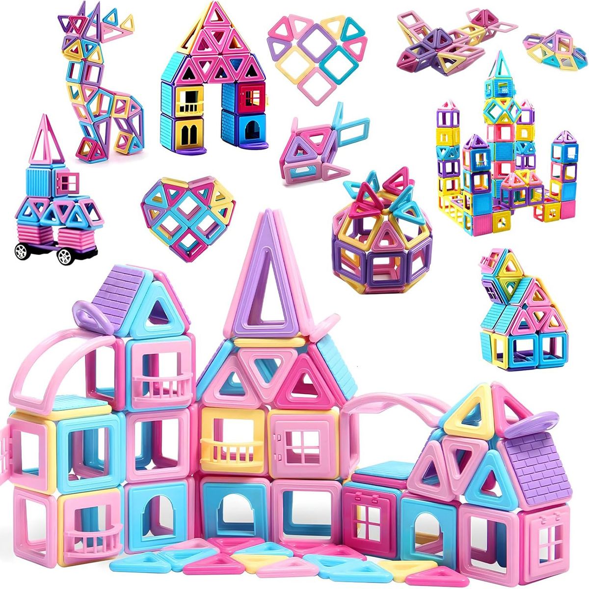 GENERICO - 40 Piece Bloques Magnéticos Construcción Juguetes Niños Imán