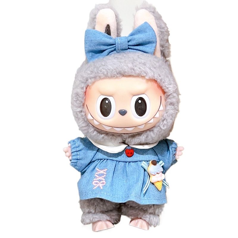 TIOZONEY - Ropa De Muñeca Para Labubu De 17 Cm