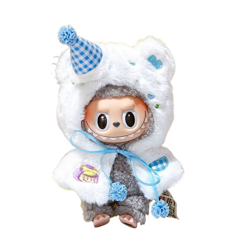 TIOZONEY - Ropa De Muñeca Para Labubu De 17 Cm