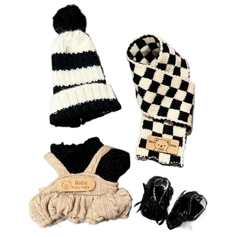 TIOZONEY - Ropa De Muñeca Para Labubu De 17 Cm