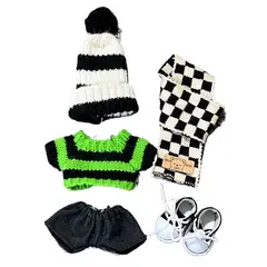 TIOZONEY - Ropa De Muñeca Para Labubu De 17 Cm