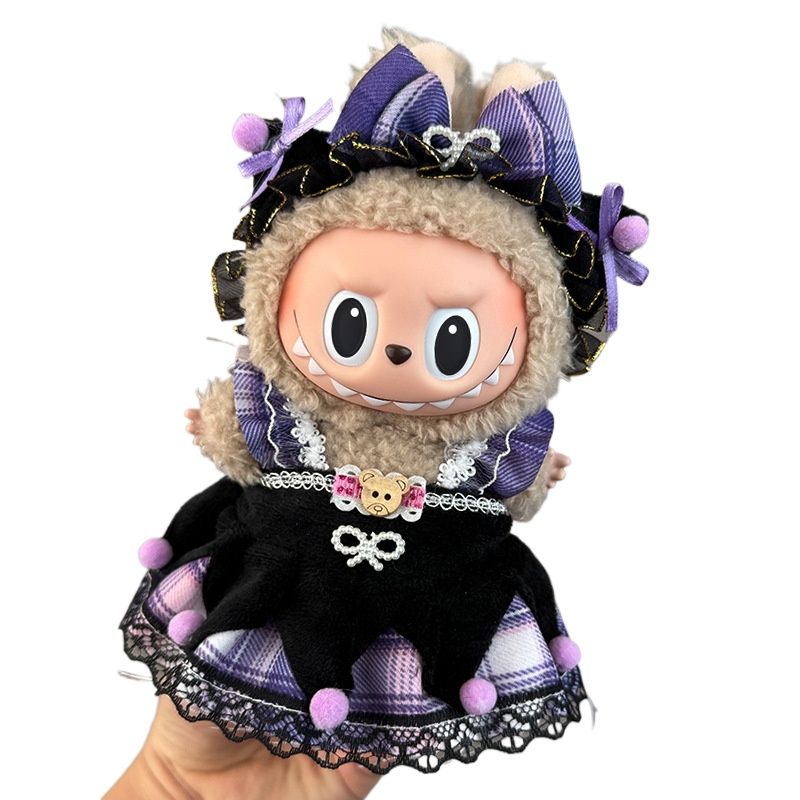 TIOZONEY - Ropa De Muñeca Para Labubu De 17 Cm