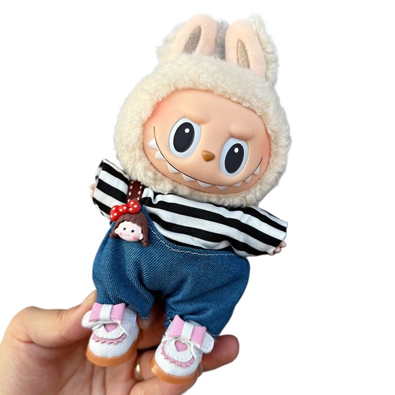 TIOZONEY - Ropa De Muñeca Para Labubu De 17 Cm