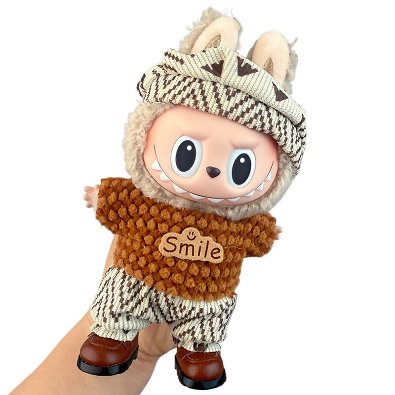 TIOZONEY - Ropa De Muñeca Para Labubu De 17 Cm