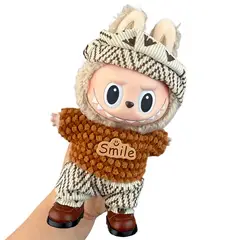 TIOZONEY - Ropa De Muñeca Para Labubu De 17 Cm