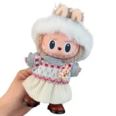 TIOZONEY - Ropa De Muñeca Para Labubu De 17 Cm