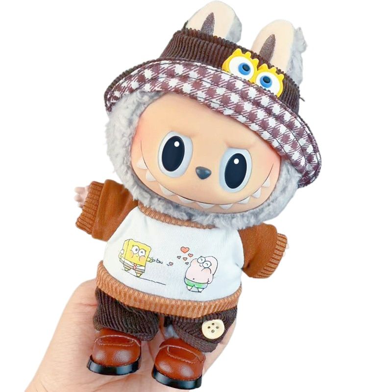 TIOZONEY - Ropa De Muñeca Para Labubu De 17 Cm