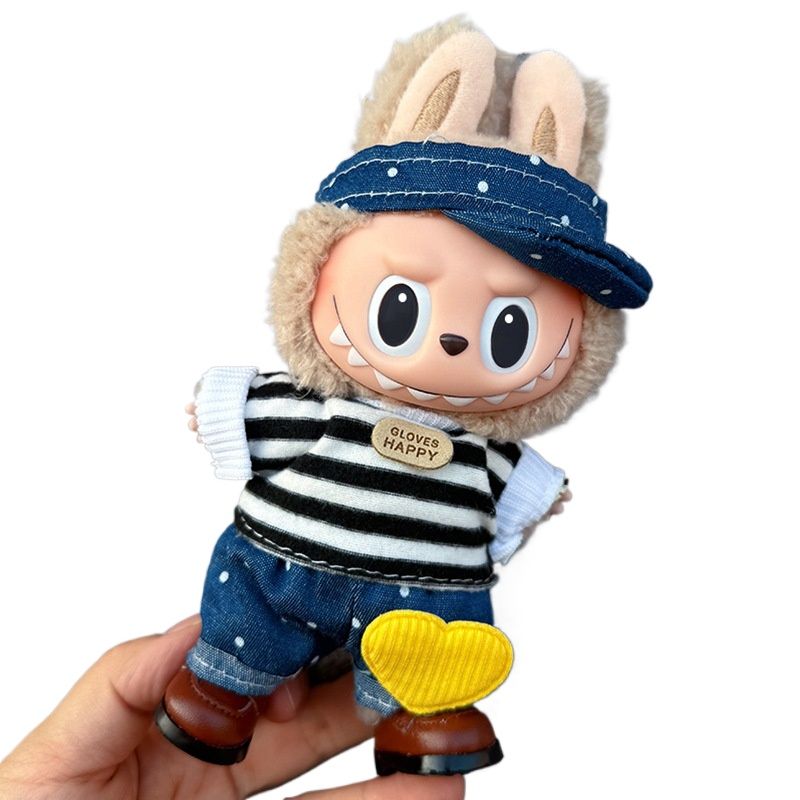 TIOZONEY - Ropa De Muñeca Para Labubu De 17 Cm