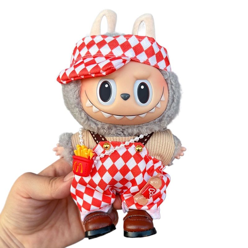 TIOZONEY - Ropa De Muñeca Para Labubu De 17 Cm