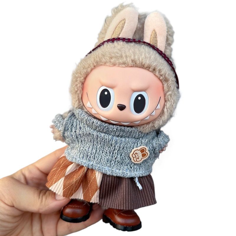 TIOZONEY - Ropa De Muñeca Para Labubu De 17 Cm