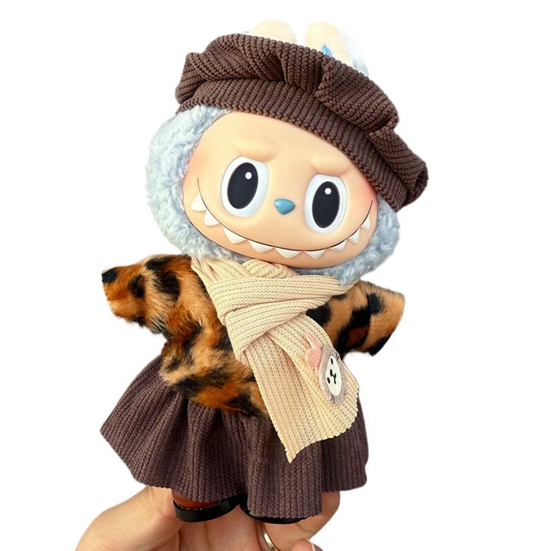 TIOZONEY - Ropa De Muñeca Para Labubu De 17 Cm