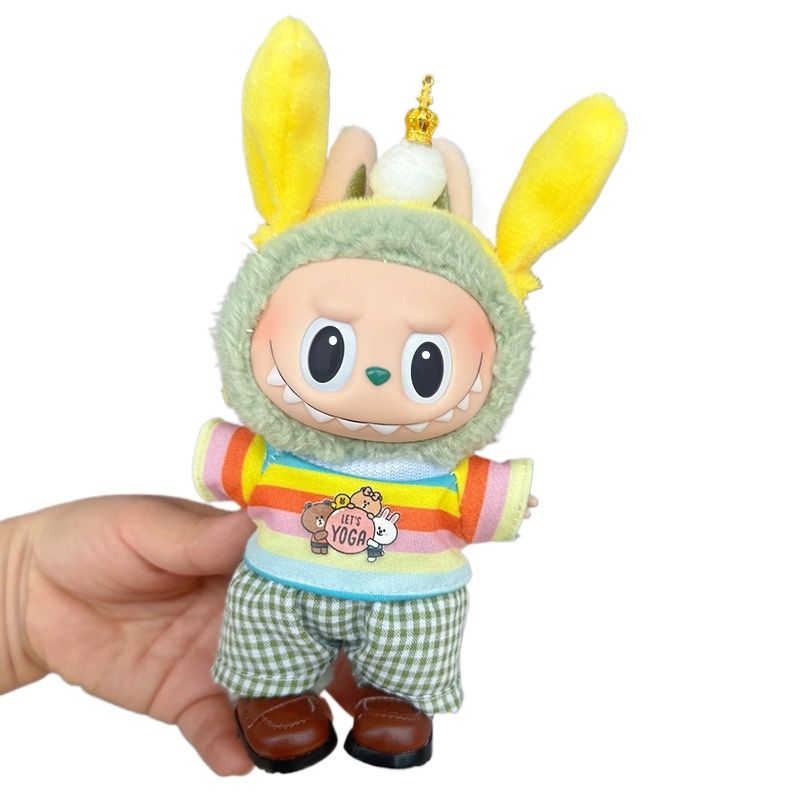 TIOZONEY - Ropa De Muñeca Para Labubu De 17 Cm