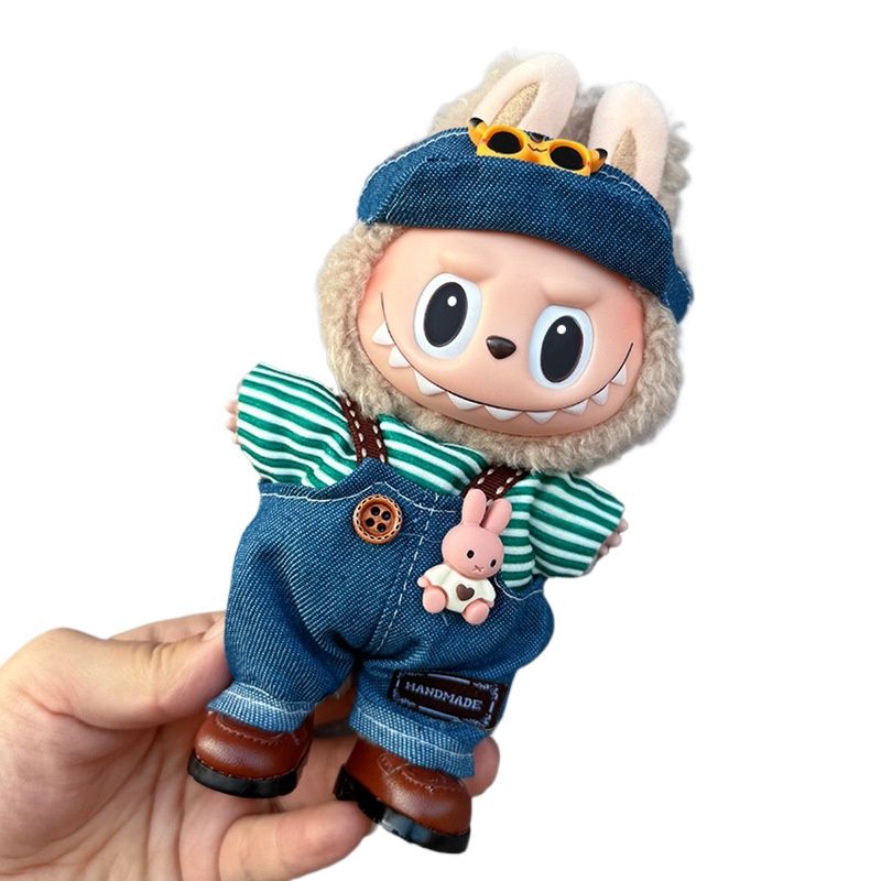 TIOZONEY - Ropa De Muñeca Para Labubu De 17 Cm