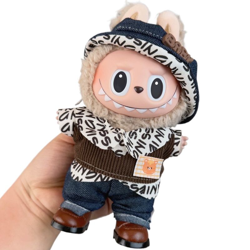 TIOZONEY - Ropa De Muñeca Para Labubu De 17 Cm