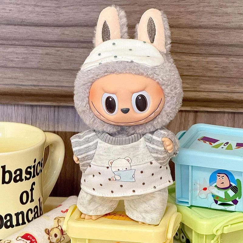 TIOZONEY - Ropa De Muñeca Para Labubu De 17 Cm