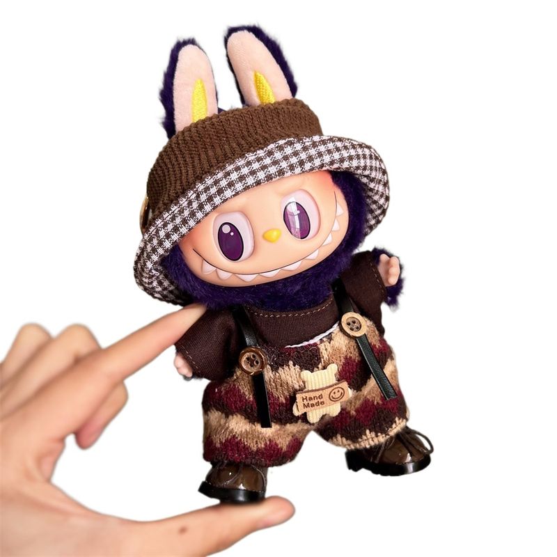 TIOZONEY - Ropa De Muñeca Para Labubu De 17 Cm