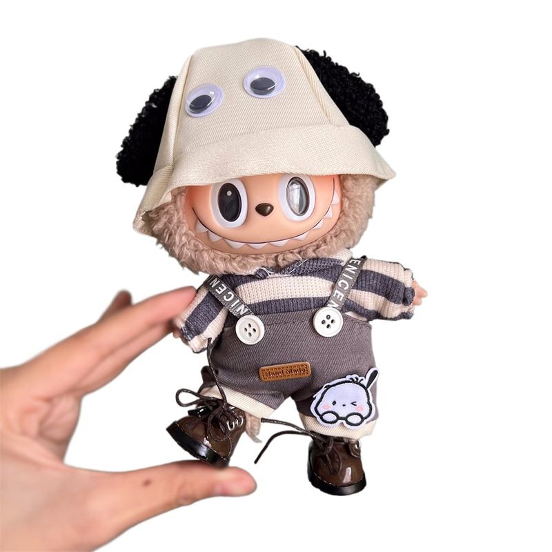 TIOZONEY - Ropa De Muñeca Para Labubu De 17 Cm