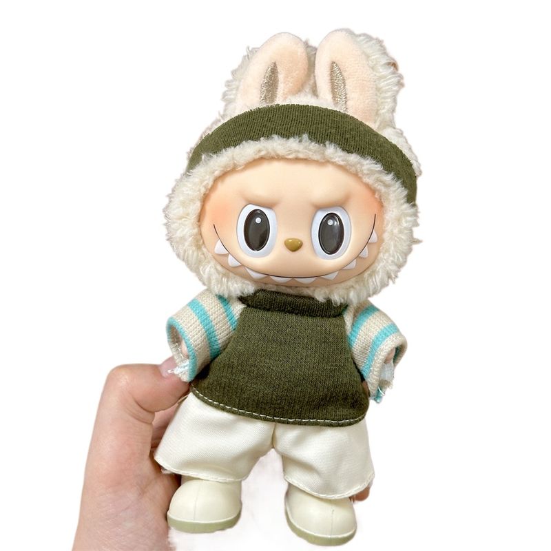 TIOZONEY - Ropa De Muñeca Para Labubu De 17 Cm