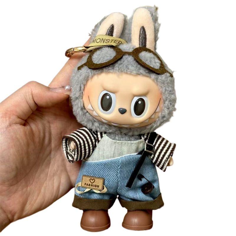 TIOZONEY - Ropa De Muñeca Para Labubu De 17 Cm