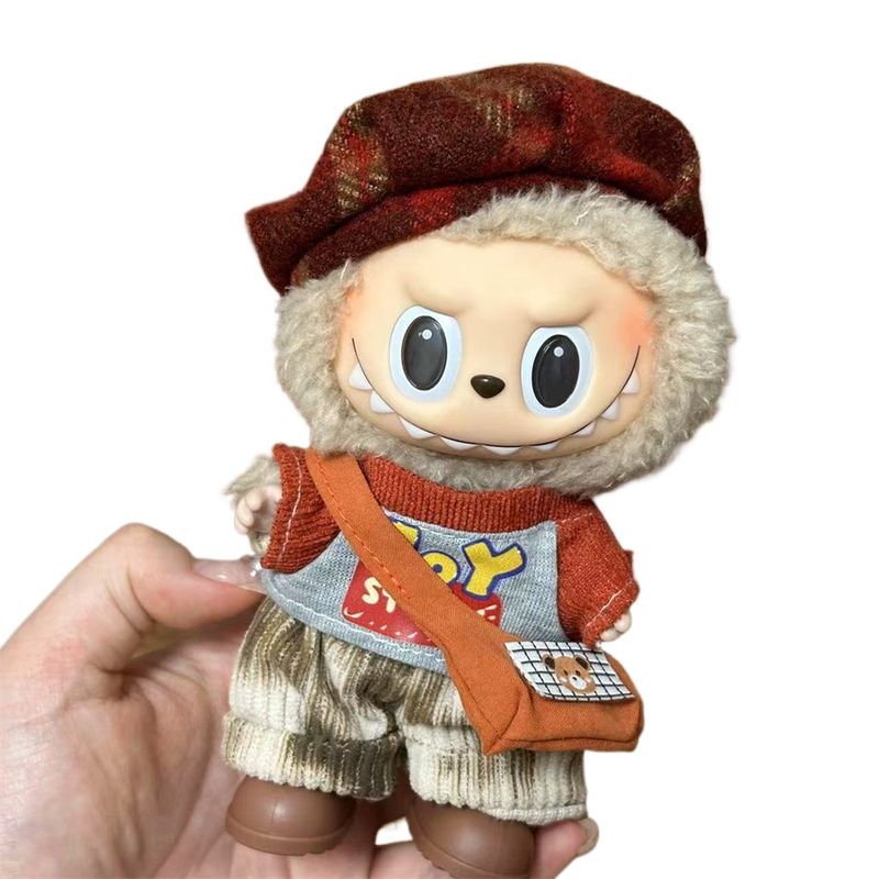 TIOZONEY - Ropa De Muñeca Para Labubu De 17 Cm