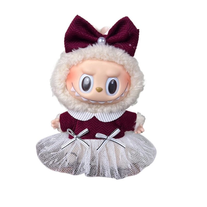 TIOZONEY - Ropa De Muñeca Para Labubu De 17 Cm