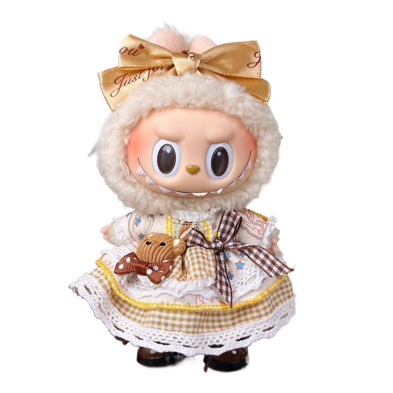TIOZONEY - Ropa De Muñeca Para Labubu De 17 Cm