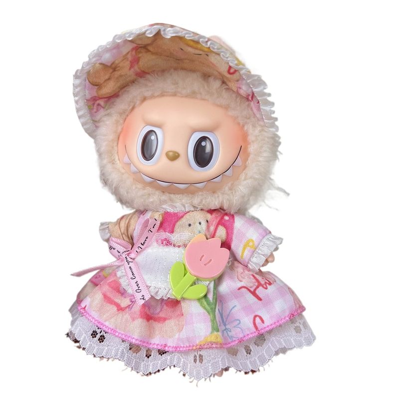 TIOZONEY - Ropa De Muñeca Para Labubu De 17 Cm