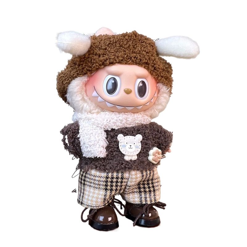 TIOZONEY - Ropa De Muñeca Para Labubu De 17 Cm