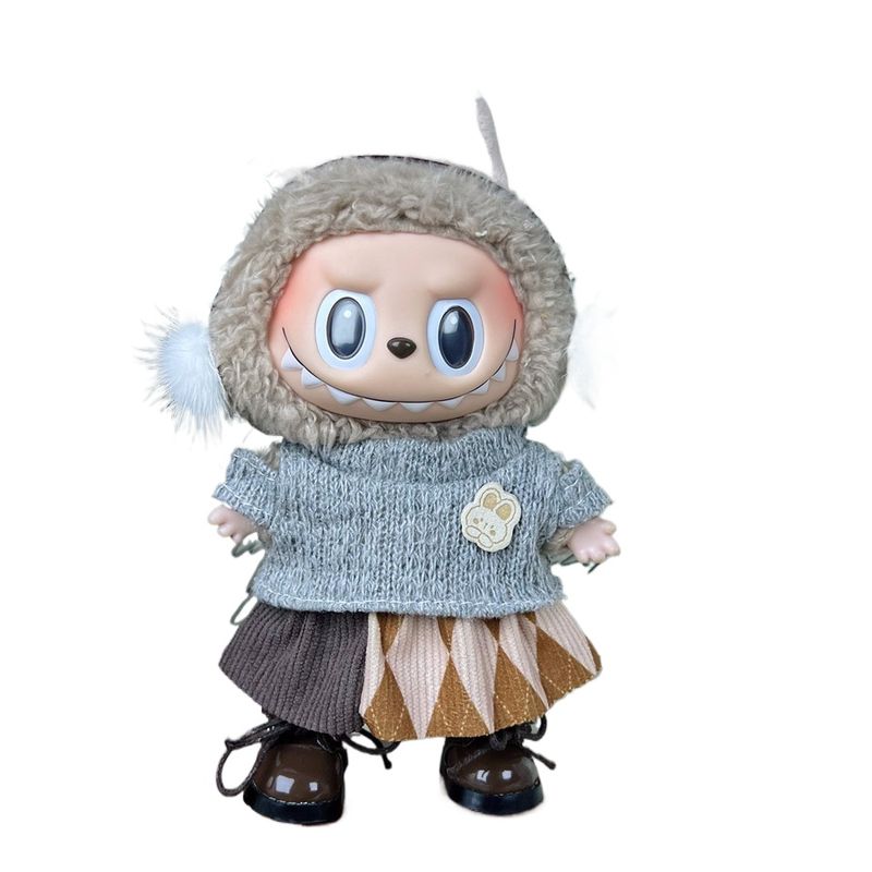TIOZONEY - Ropa De Muñeca Para Labubu De 17 Cm