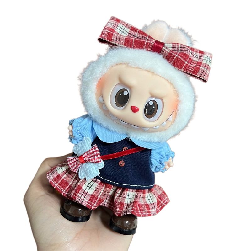 TIOZONEY - Ropa De Muñeca Para Labubu De 17 Cm