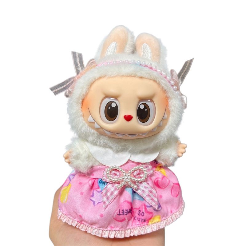 TIOZONEY - Ropa De Muñeca Para Labubu De 17 Cm
