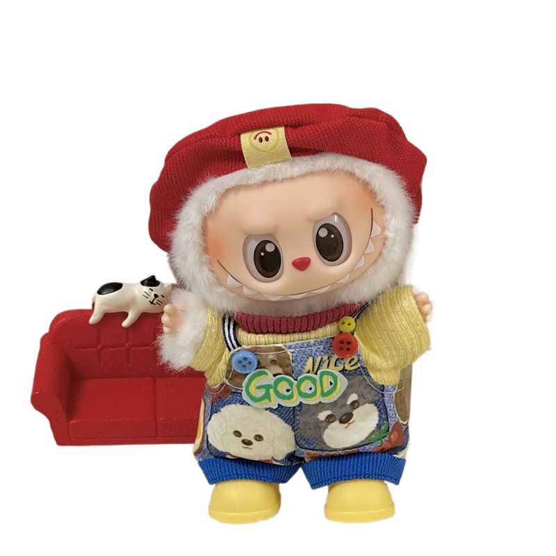 TIOZONEY - Ropa De Muñeca Para Labubu De 17 Cm