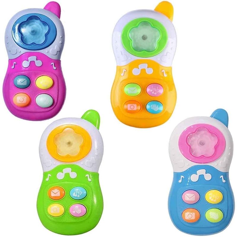 GENERICO - Celular Didáctico Para Bebes Con Sonido Y Luces Musical