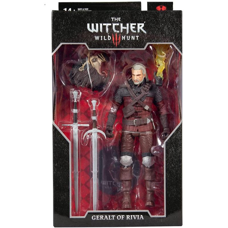 MCFARLANE TOYS - Figura Geralt Of Rivia Wolf Armor - The Witcher Wild Hunt 3
