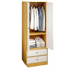 GENERICO - Armario De Madera Para Dormitorio 60 x 40 x 180 cm