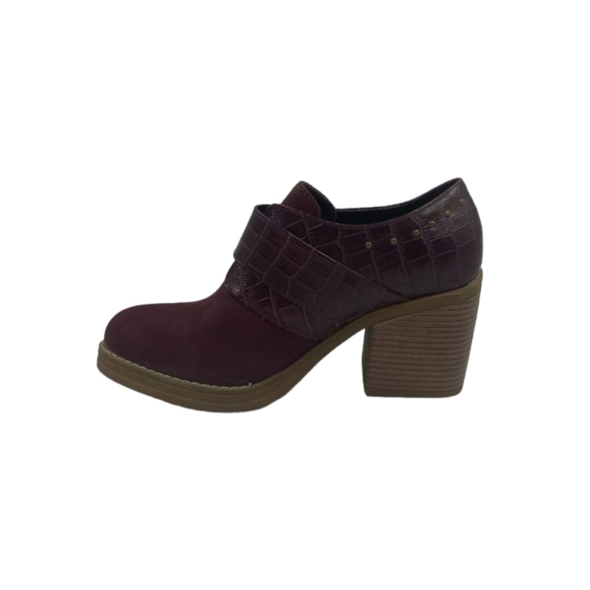 HERIEL - Botín Burdeos Taco Mujer