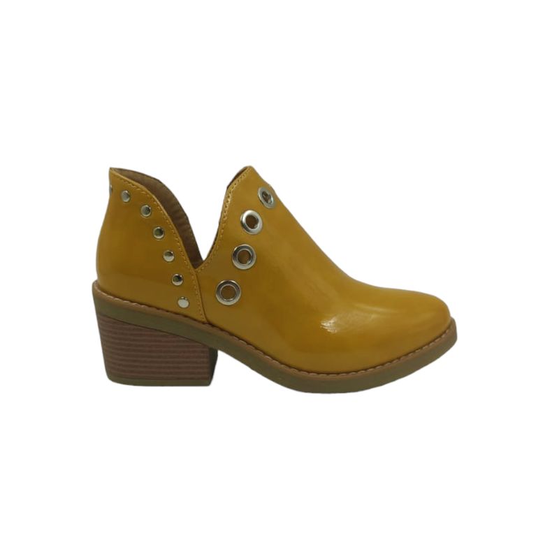 HERIEL - Zapato Amarillo Charol Mujer