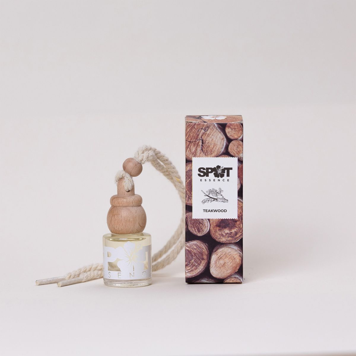 SPOT ESSENCE - Aromatizador de Auto 8ml Teakwood Spot Essence
