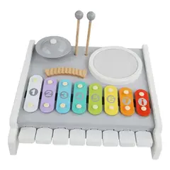 GENERICO - JUGUETE MUSICAL MONTESSORI 5 EN 1